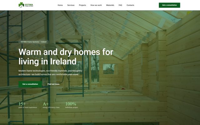 ESTIMA Frame Homes